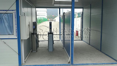 蘇州市某工地勞務(wù)實名制系統(tǒng)安裝