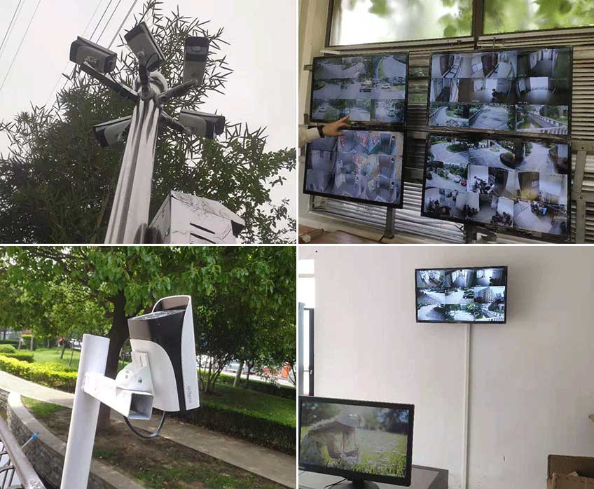 南京高檔小區(qū)弱電安防系統(tǒng)施工建設工程